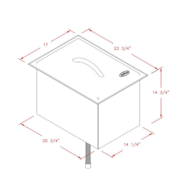 Cal Flame Stainless Steel Ice Bucket Wayfair